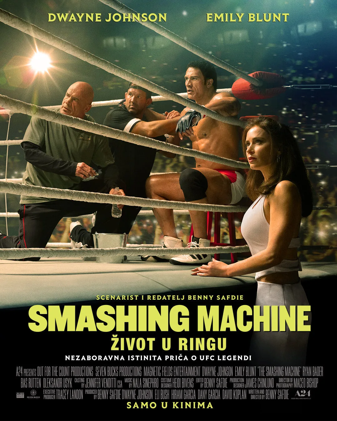 Smashing machine Život u ringu
