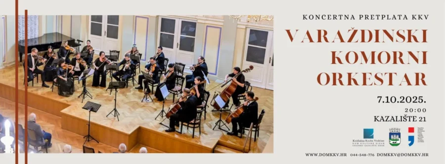 Pročitajte više o članku Koncertna pretplata KKV: Varaždinski komorni orkestar