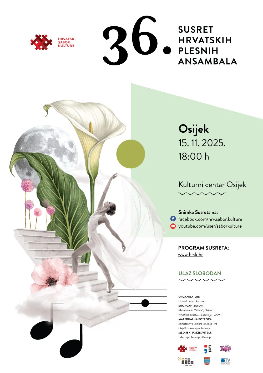 Trenutno pregledavate Plesni studio Doma kulture putuje na 36. Susrete plesnih ansambala u Osijek