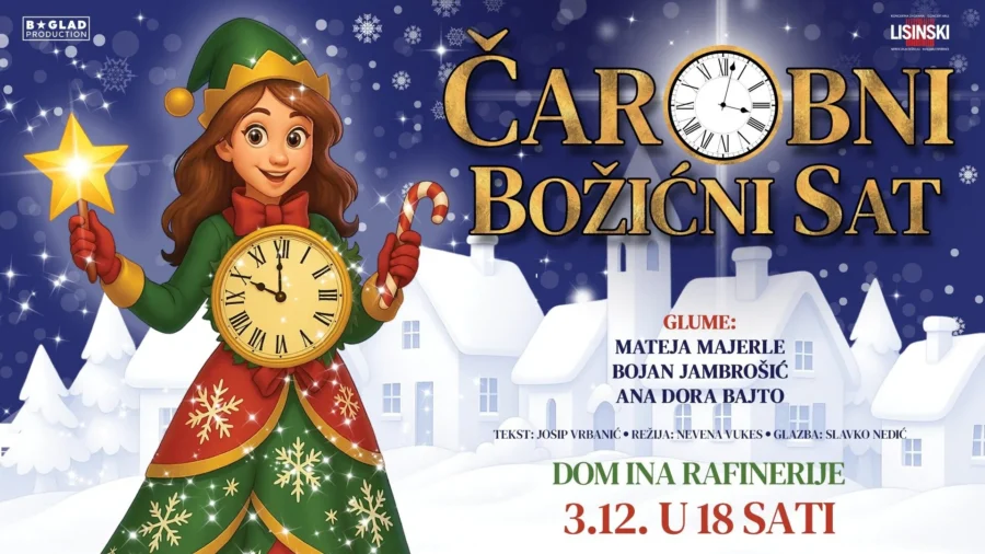 Pročitajte više o članku “Čarobni božićni sat” BGLAD produkcije u sklopu Adventa u Sisku