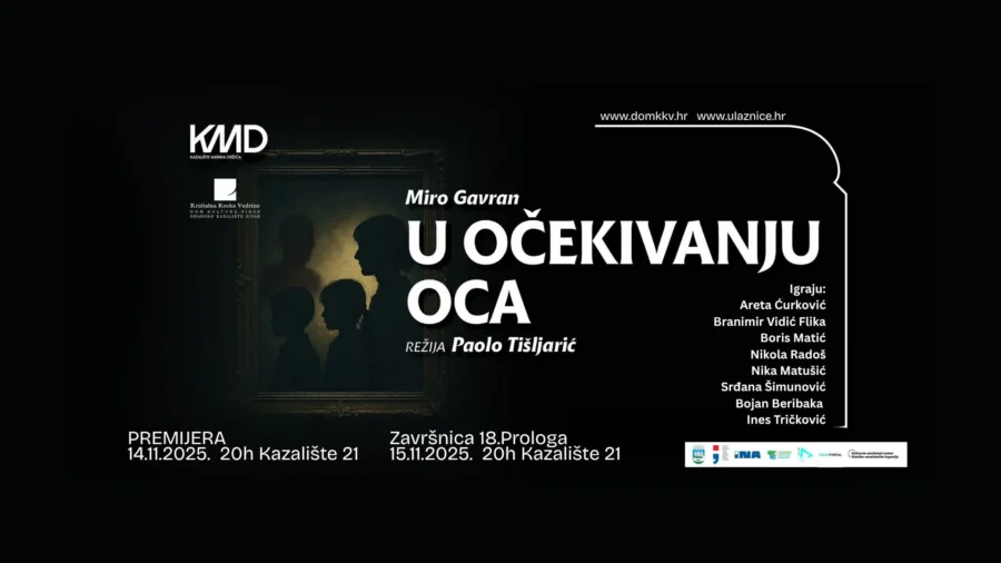 Pročitajte više o članku “U očekivanju oca” premijera nove predstave GK Sisak i KMD Dubrovnik