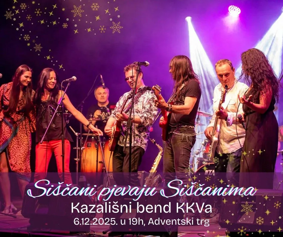 Trenutno pregledavate Kazališni bend KKVa nastupa na Adventu u Sisku