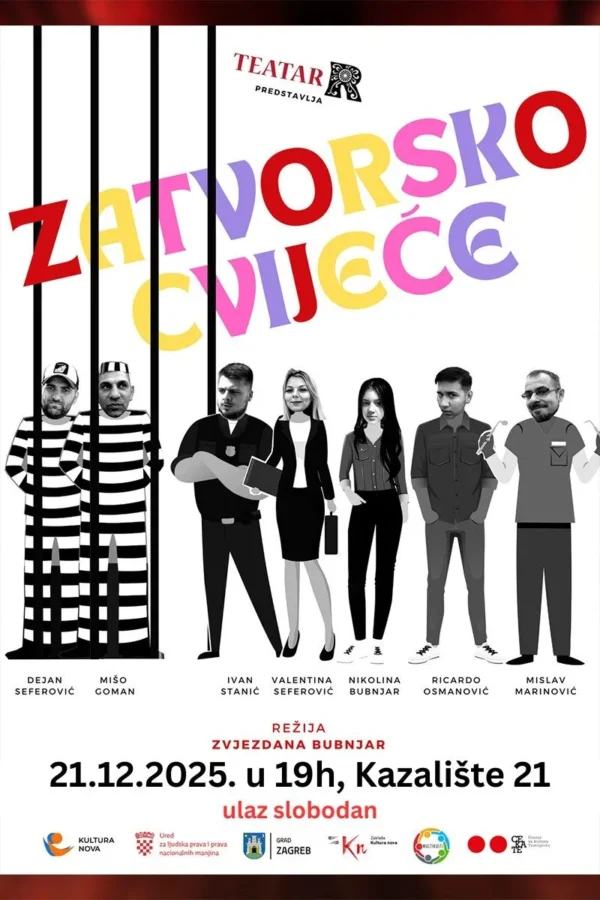 Pročitajte više o članku “Zatvorsko cvijeće” TeatarR-a gostuje u Kazalištu 21