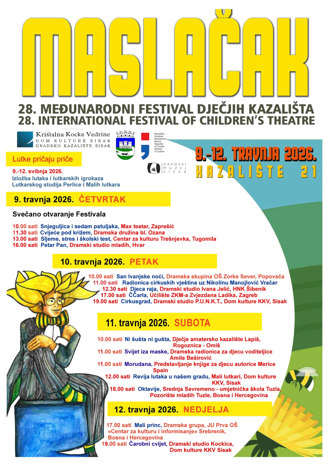 Maslačak 2026 program