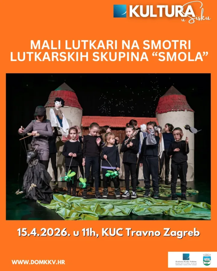 Pročitajte više o članku Mali lutkari s igrokazom “Revija lutaka u našem gradu” sudjeluju na Smotri “Smola” u Zagrebu