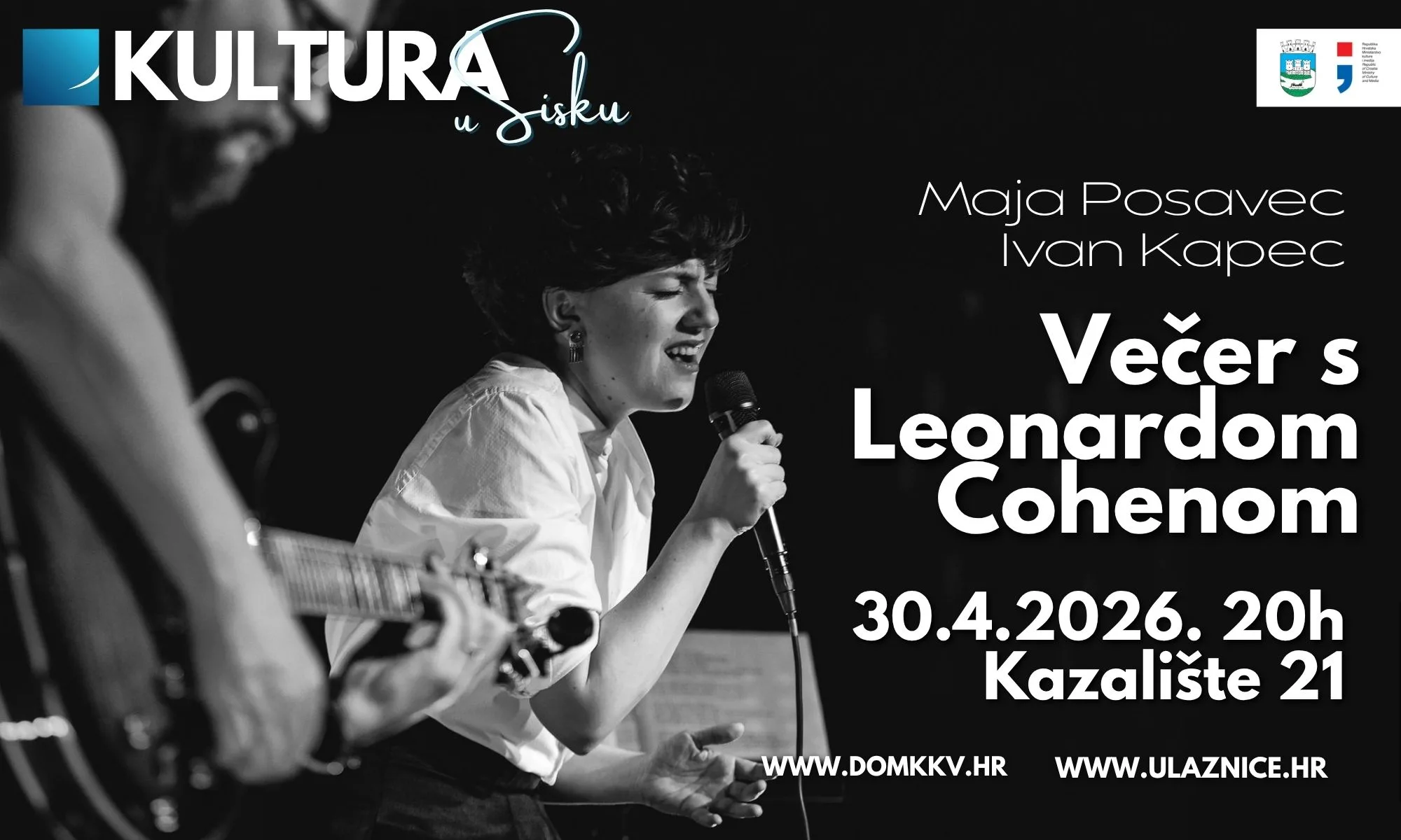 Trenutno pregledavate Koncertna pretplata KKV: Večer s Leonardom Cohenom