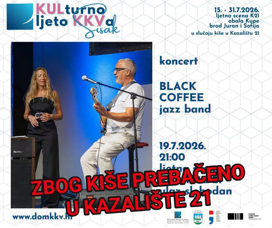 Black coffee prebacen u k21
