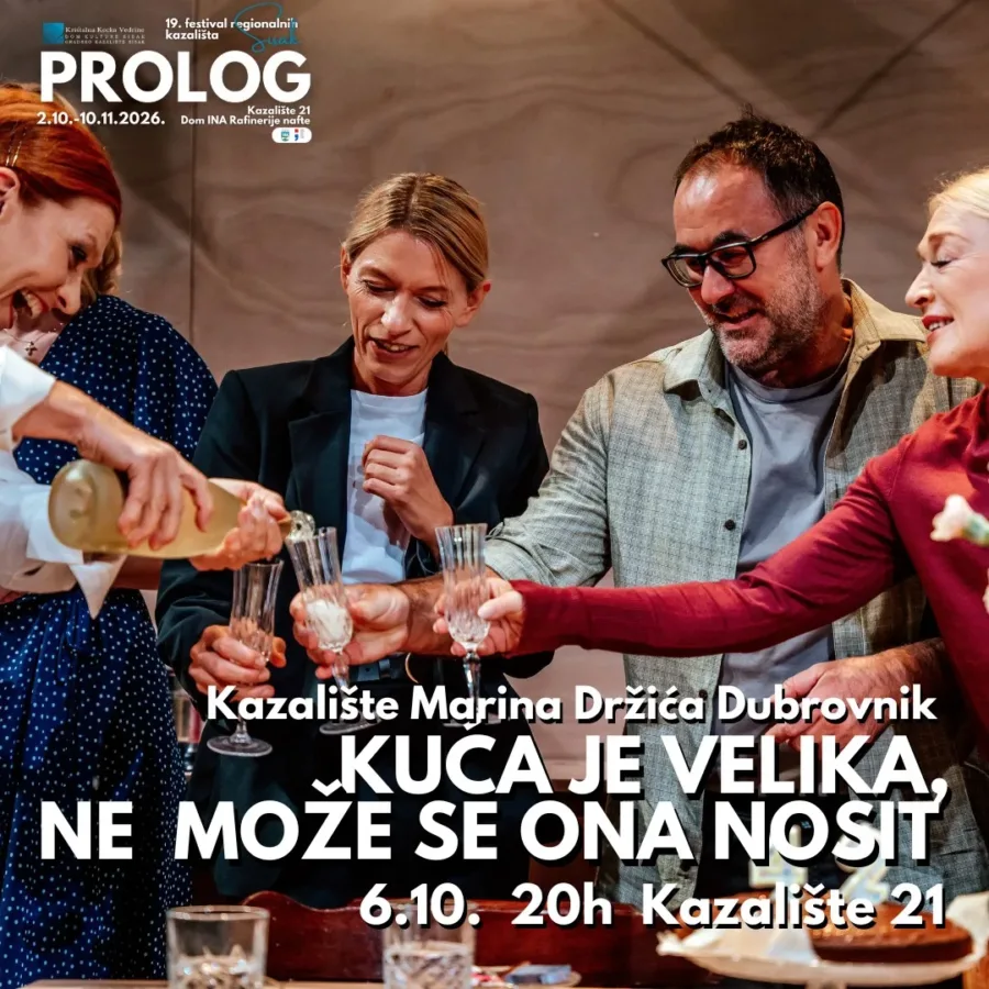 Pročitajte više o članku 19.Prolog: Kuća je velika, ne može se ona nosit, Kazalište Marina Držića Dubrovnik