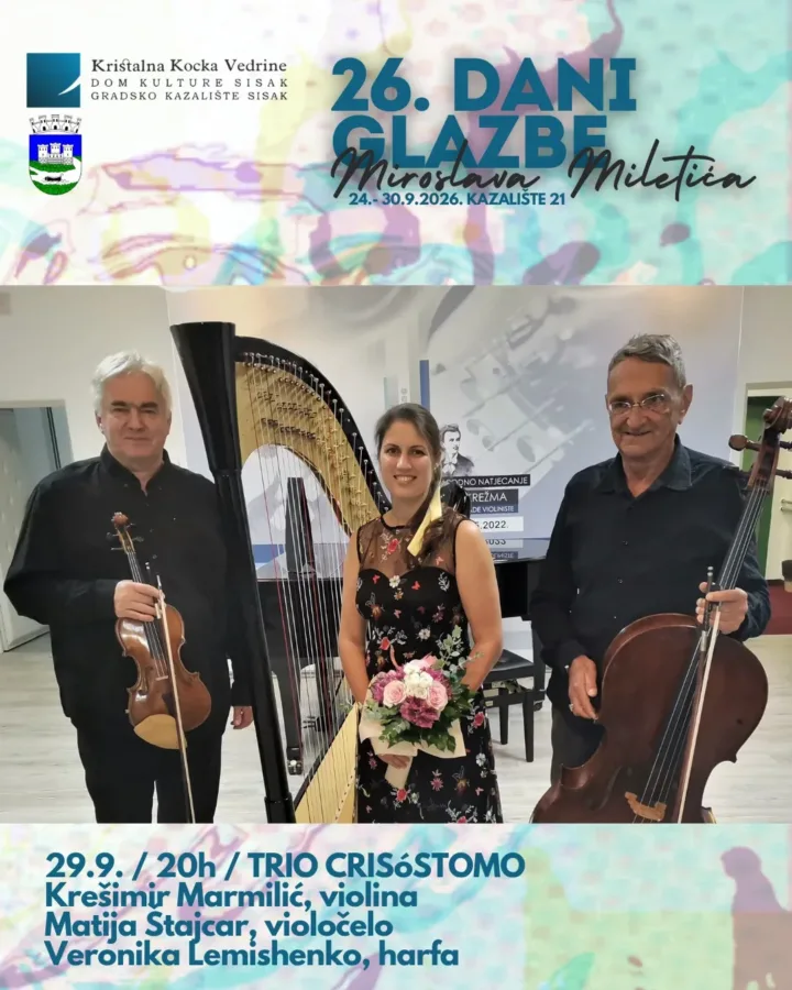 Pročitajte više o članku 26. Miletićevi dani: Crisóstomo trio
