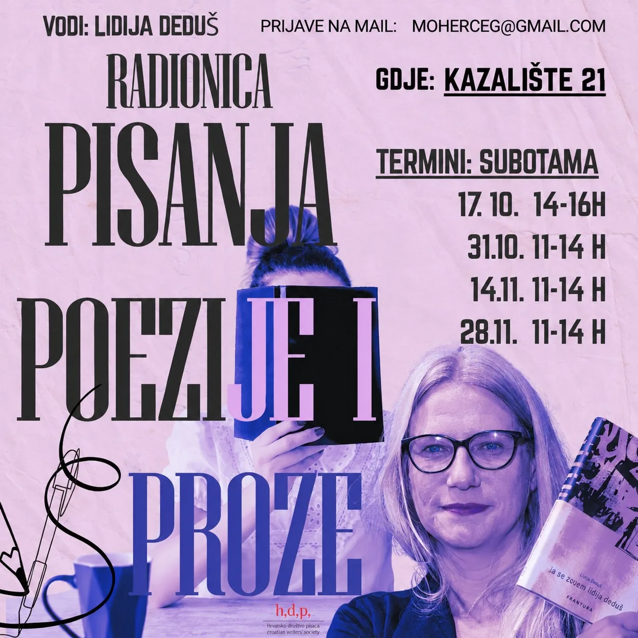 Radionica pisanja poezije i proze monika herceg